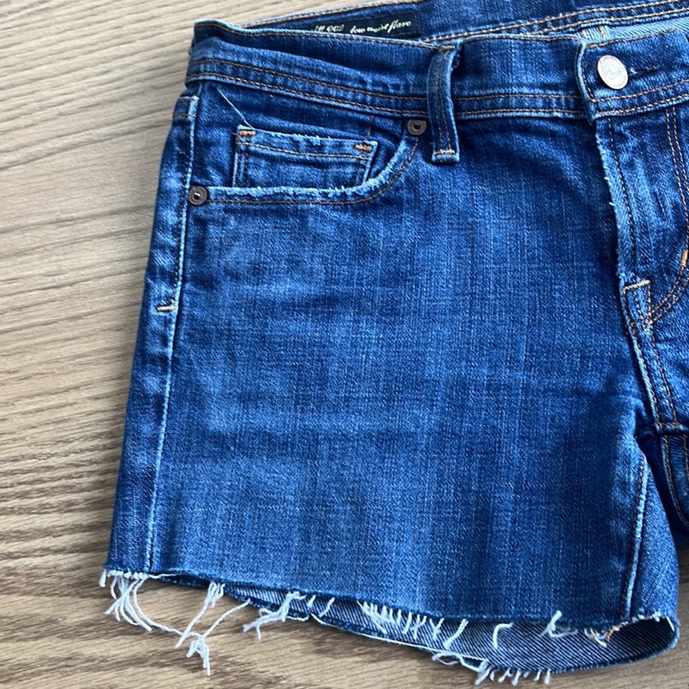 Citizens of Humanity Low Waist Flare Ingrid Cutoff Shorts Size 28 - Picture 3 of 15
